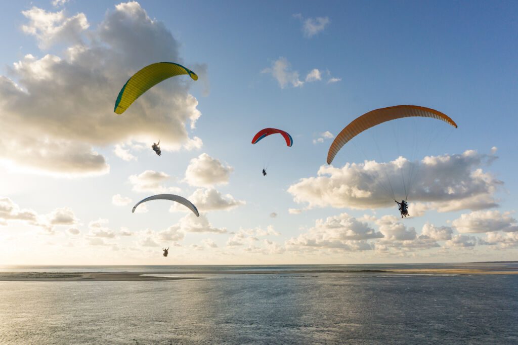 Parapente dune du Pyla - les Gaillouneys