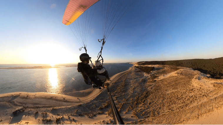 golden hour dune du pilat