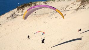Météo idéale pour parapente à la dune du Pilat