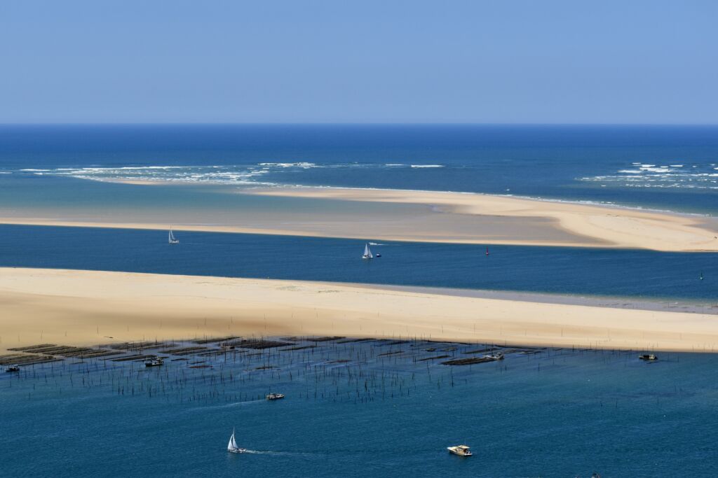 Banc d'Arguin from the air