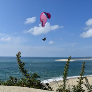 saut en parapente