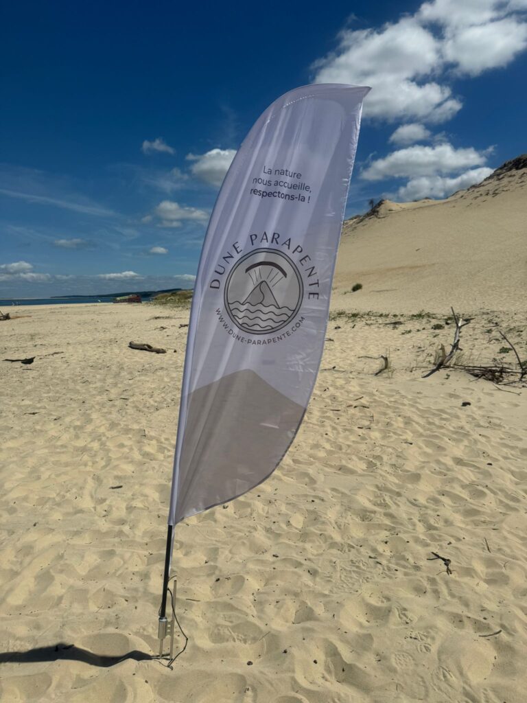 Beachflag Dune Parapente
